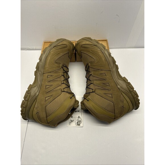 SALOMON SZ 15 MENS XA FORCES MID Coyote Brown Lace Up New in Box - Picture 4 of 9